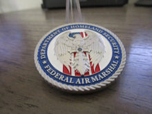 Load image into Gallery viewer, Federal Air Marshal Service FAM FAMS Eagle Challenge Coin White / Silver