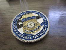 Load image into Gallery viewer, Federal Air Marshal Service FAM FAMS Eagle Challenge Coin White / Silver
