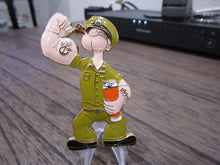 Load image into Gallery viewer, Popeye The Sailor Man Anchors Aweigh Navy Chief USN CPO Challenge Coin V2
