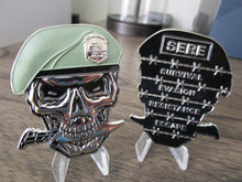 Load image into Gallery viewer, USAF SERE Specialist Survival Evasion Resistance Escape Skull Challenge Coin
