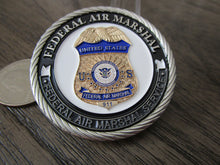 Load image into Gallery viewer, Federal Air Marshal Service FAM Sept. 11th 911 Remembrance Challenge Coin
