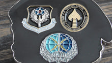 Load image into Gallery viewer, USAF SOWT SR SOCOM AFSOC Air Force Special Reconnaissance Skull Challenge Coin
