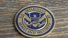Load image into Gallery viewer, ICE Immigration & Customs Enforcement Contraband Smuggling Investigations Challenge Coin #183W
