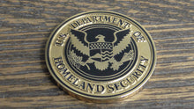 Load image into Gallery viewer, ICE Immigration & Customs Enforcement Investigative Support Unit Challenge Coin # 185W