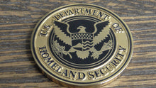 Load image into Gallery viewer, ICE Immigration & Customs Enforcement Investigative Support Unit Challenge Coin # 185W