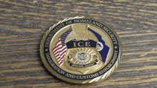 Load image into Gallery viewer, ICE Immigration & Customs Enforcement SAC Special Agent In Charge New York Challenge Coin # 186W