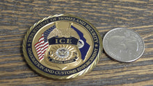 Load image into Gallery viewer, ICE Immigration & Customs Enforcement SAC Special Agent In Charge New York Challenge Coin # 186W