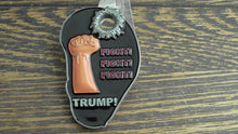 Load image into Gallery viewer, Donald Trump Butler Pennsylvania Rally Assassination Attempt Wounded Ear Fist Pump Fight Fight Fight Commemorative Challenge Coin