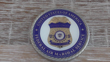Load image into Gallery viewer, FAM FAMS Federal Air Marshal International Challenge Coin