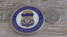 Load image into Gallery viewer, FAM FAMS Federal Air Marshal International Challenge Coin