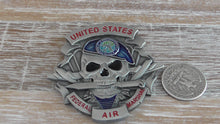 Load image into Gallery viewer, FAM FAMS Federal Air Marshal Skull & Beret Challenge Coin