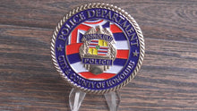 Load and play video in Gallery viewer, Honolulu Police Department Hawaii HPD Challenge Coin
