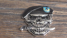 Load and play video in Gallery viewer, Army 101st Airborne Division Screaming Eagles Air Assault Skull Challenge Coin
