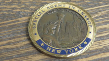 Load and play video in Gallery viewer, ICE Immigration & Customs Enforcement SAC Special Agent In Charge New York Challenge Coin # 186W