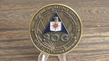 Load and play video in Gallery viewer, Central Intelligence Agency Special Activities Division Special Operations Group Freedom is Truth  CIA  SOG SAD Challenge Coin
