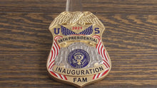 Load and play video in Gallery viewer, 2021 Federal Air Marshal FAM 59th Presidential Inauguration BIDEN Challenge Coin
