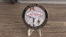 Load and play video in Gallery viewer, USAF Nellis AFB Las Vegas Home Of The Fighter Pilot F15 F16 F22 Challenge Coin
