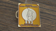 Load and play video in Gallery viewer, United States Navy Chief &#39;s Charge Book CPO Challenge Coin
