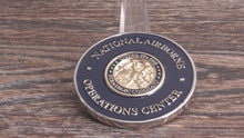Load and play video in Gallery viewer, USAF National Airborne Operations Center Nightwatch E-4B STRATCOM Challenge Coin