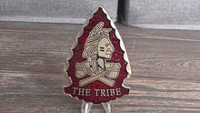 Load and play video in Gallery viewer, Navy Seal Team Six The Tribe Red Squadron SEALS DEVGRU SOCOM Challenge Coin

