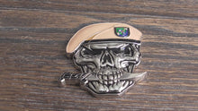 Load and play video in Gallery viewer, US Army 75th Ranger Regiment Rangers Lead the Way Beret Skull Challenge Coin
