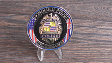 Load and play video in Gallery viewer, Honolulu Hawaii Police Dept District 2 North Shore Challenge Coins
