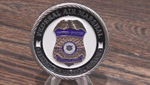 Load and play video in Gallery viewer, Federal Air Marshal Service FAM Sept. 11th 911 Remembrance Challenge Coin

