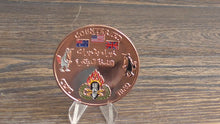 Load and play video in Gallery viewer, CEXC Counter IED EOD Task Force Combine Explosive Cell Spy vs Spy Challenge Coin