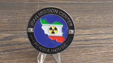 Load and play video in Gallery viewer, Central Intelligence Agency CIA Iran Mission Center Persia House Challenge Coin
