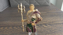 Load and play video in Gallery viewer, Aquaman Once a Chief Always a Chief Navy Chief USN CPO Challenge Coin