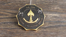 Load and play video in Gallery viewer, Central Intelligence Agency Special Collection Service CIA NSA Challenge Coins
