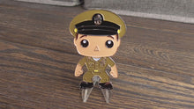 Load and play video in Gallery viewer, USN Funko Style Navy Chief Navy Pride Khaki Uniform Male CPO Challenge Coin
