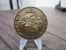 Load image into Gallery viewer, Boeing CH-47 Chinook Helicopter Commemorating Delivery to the Singapore Air Force Challenge Coin
