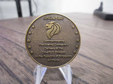 Load image into Gallery viewer, Boeing CH-47 Chinook Helicopter Commemorating Delivery to the Singapore Air Force Challenge Coin