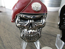 Load image into Gallery viewer, United States Air Force Special Forces Pararescueman Creed Pararescue * PJ&#39;s  Beret Skull Challenge Coin

