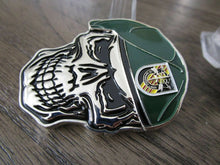 Load image into Gallery viewer, US Army Special Forces Group Creed Green Berets 5th SFG (A) Skull Challenge Coin