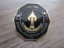 Load image into Gallery viewer, Central Intelligence Agency Special Collection Service CIA NSA Challenge Coins
