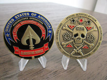 Load image into Gallery viewer, CIA Central Intelligence Agent Covert Special Operations SAD Challenge Coin
