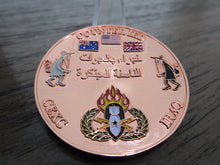Load image into Gallery viewer, CEXC Counter IED EOD Task Force Combine Explosive Cell Spy vs Spy Challenge Coin