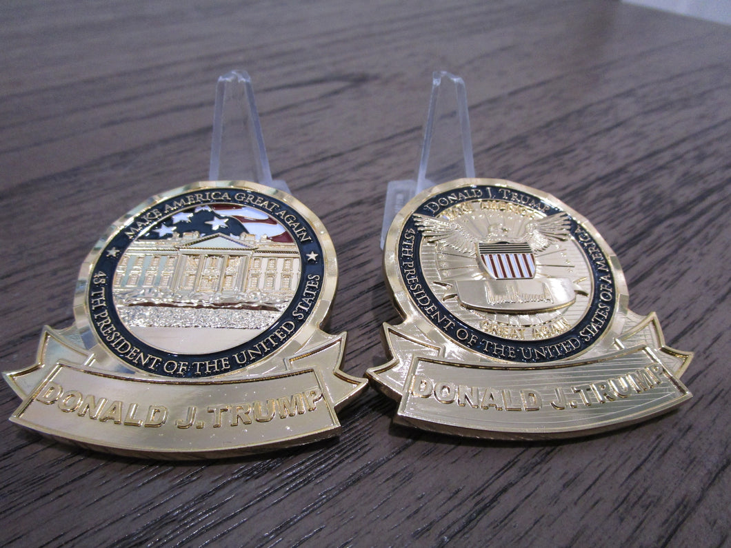 President Donald J. Trump * Make America Great Again * MAGA * White House POTUS Challenge Coin