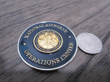 Load image into Gallery viewer, USAF National Airborne Operations Center Nightwatch E-4B STRATCOM Challenge Coin