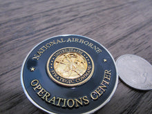 Load image into Gallery viewer, USAF National Airborne Operations Center Nightwatch E-4B STRATCOM Challenge Coin