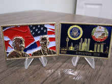 Load image into Gallery viewer, President Trump &amp; Kim Jong Un Singapore Summit Numbered POTUS Challenge Coin
