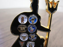 Load image into Gallery viewer, Naval Special Warfare Command Navy Seal Teams Spartan NSW Challenge Coin

