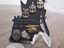 Load image into Gallery viewer, United States Navy Seal Master At Arms K-9 Knight CPO Challenge Coin
