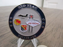 Load image into Gallery viewer, Nellis AFB Las Vegas Red Flag ACC 57th Wing 64th AGGRESSORS Challenge Coin
