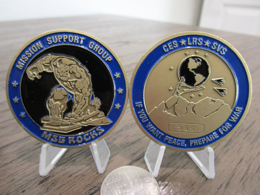 AREA 51 SOG CIA AFSOC Special Programs Mission Support Group Challenge Coin