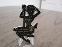 Load image into Gallery viewer, US Navy Chief Navy Pride Anchor Up Sexy Sailor Pin Up Girl CPO Challenge Coin
