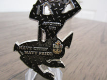 Load image into Gallery viewer, US Navy Chief Navy Pride Anchor Up Sexy Sailor Pin Up Girl CPO Challenge Coin
