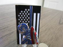 Load image into Gallery viewer, Captain America Thin Blue Line * TBL * Law Enforcement * Police Challenge Coin
